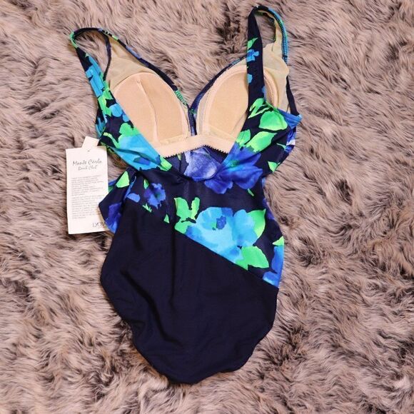 Vintage 90s Floral One Piece Swimsuit - Picture 9 of 9